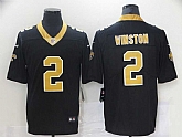 Nike Saints 2 Jameis Winston Black Vapor Untouchable Limited Jersey,baseball caps,new era cap wholesale,wholesale hats